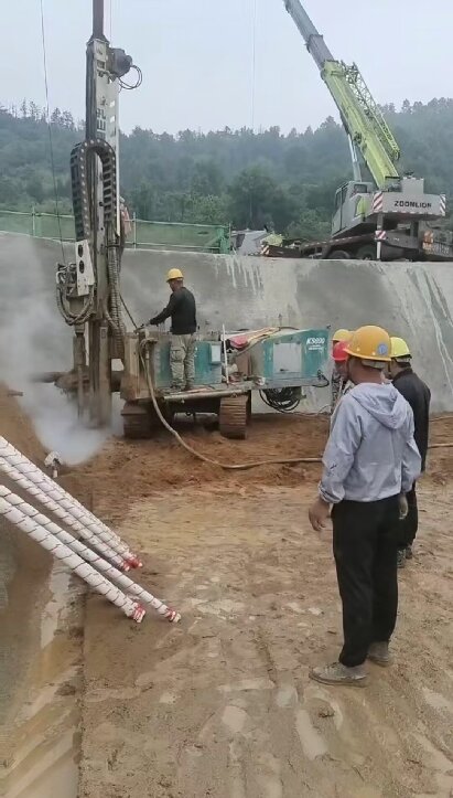 谷城工地施工用水井